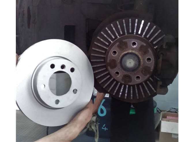 brake disc damage