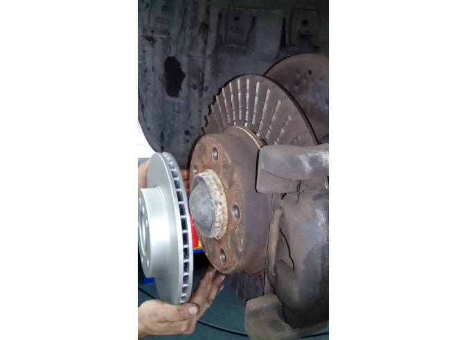 brake discs damage
